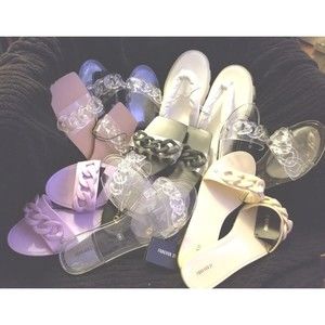 Lot Of 8 New With Tag Forever 21 Sandals Large Variety Assorted Sandals